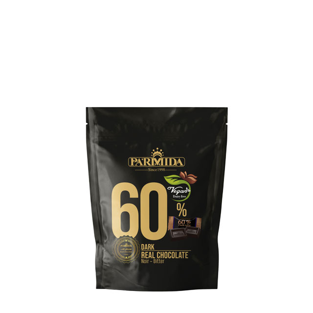 parmida dark chocolate 60 percent cocoa 70g